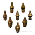Brass core faucet cartridges